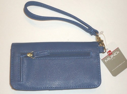 Mundi Wristlet Case,Blue - Picture 3 of 3