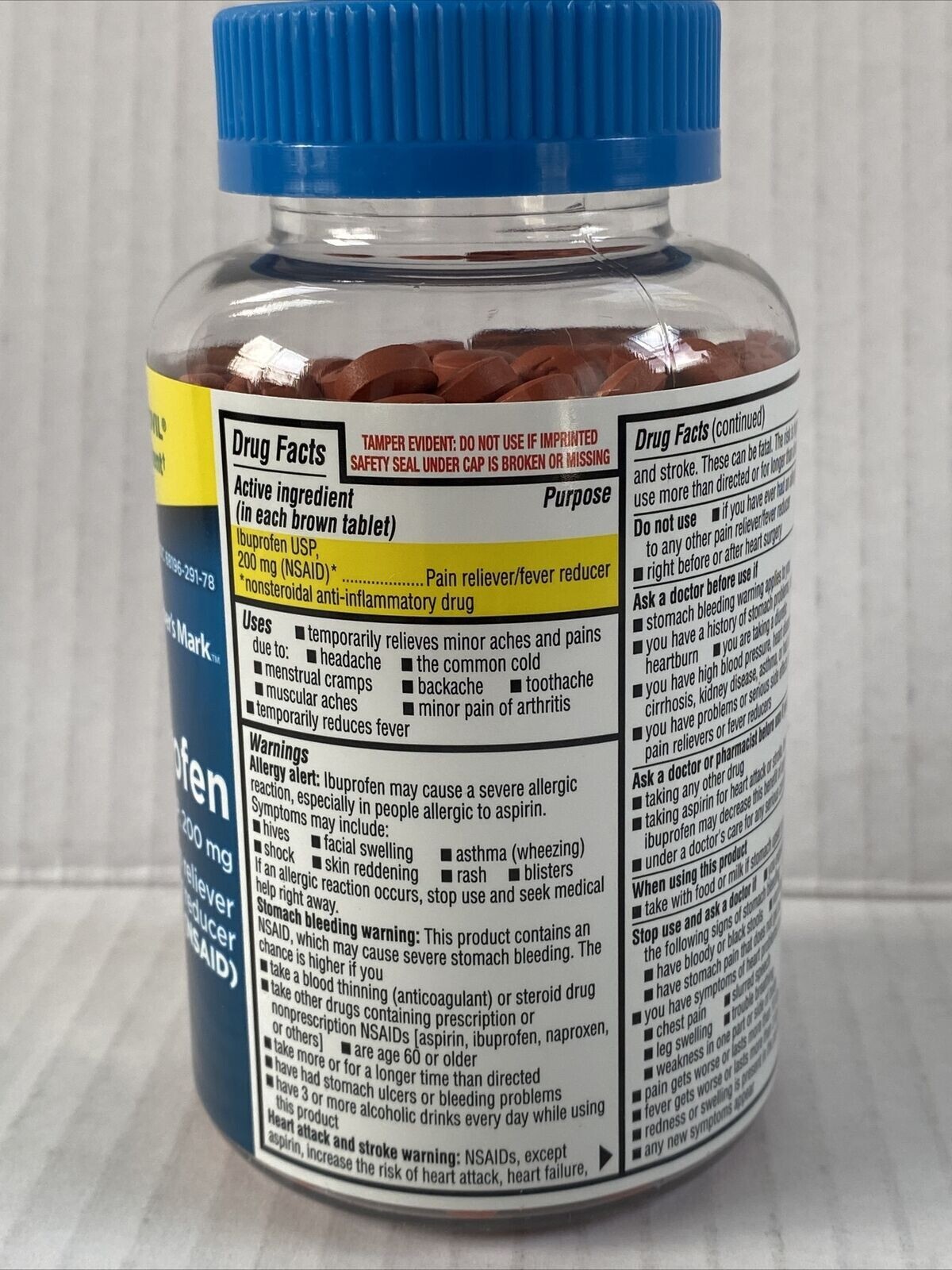 USA made IBUPROFEN 600 tabs 200mg Pain Reliever Nurofen generic Apr26