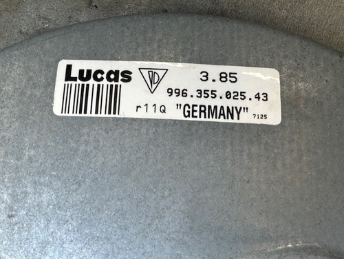 USED PORSCHE 996,986 BOXSTER BRAKE BOOSTER 99635502543 - Picture 4 of 21
