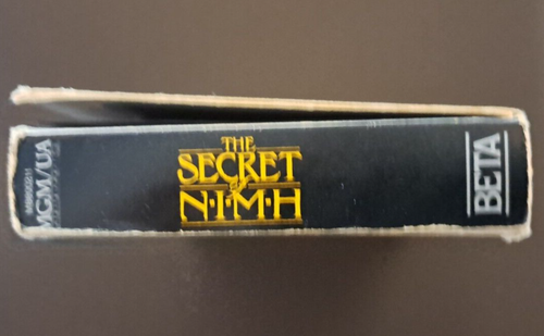 The Secret Of NIMH 1st Release RARE (MGM/UA Home Video, 1982, Betamax, Not VHS) - Picture 4 of 17