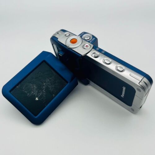 Panasonic D Snap SV-AV50 Compact Digital Camcorder Blue Used From Japan - Picture 7 of 12