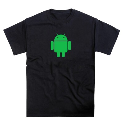 Android Droid Robot Mobile Phone Pixel Ultra Sim Smartphone Tribute T-Shirt