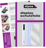 2X Schutzfolie FüR Oppo Realme Xt RüCkseite Klar Displayschutzfolie Display