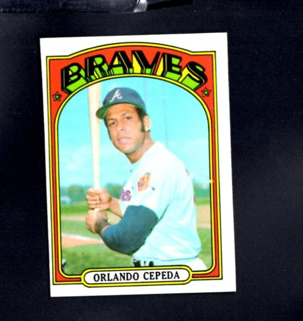 2411* 1972 Topps # 195 Orlando Cepeda NM