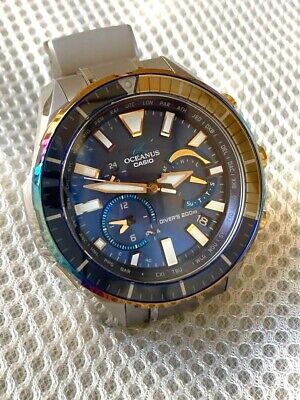 Casio Oceanus Ocw-p2000-1ajf Cachalot Diver 200m Titanium Casio Oceanus Ocw-p2000-1ajf Cachalot Diver 200m Titanium