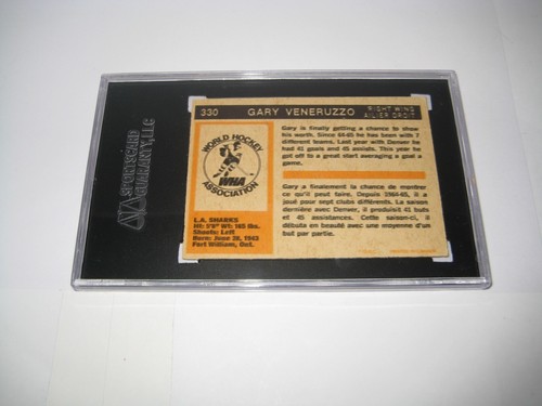 1972-73 0-PEE-CHEE VENERUZZO NHL ACTION #330 SGC GRADED 80 EX/NM 6 FREE SHIP! - Picture 3 of 3