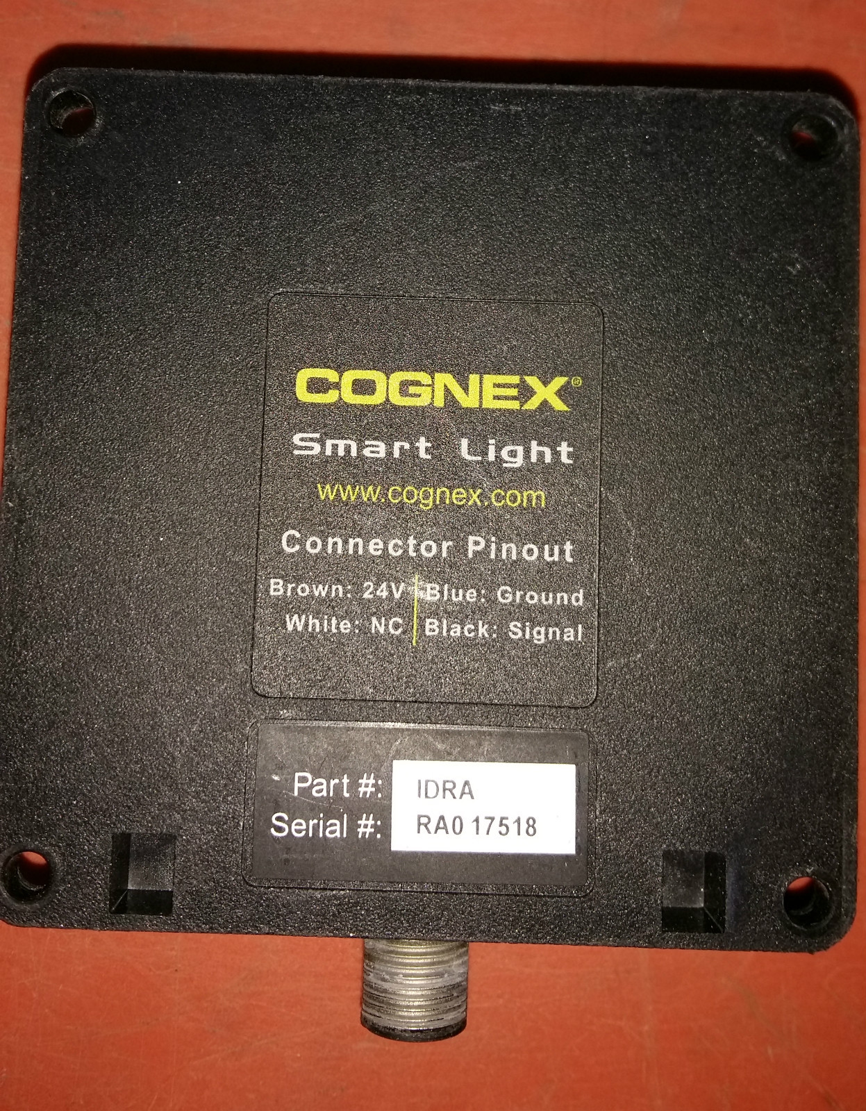 COGNEX SMART LIGHT DVT IR LIGHT ARRAY IDIA | eBay