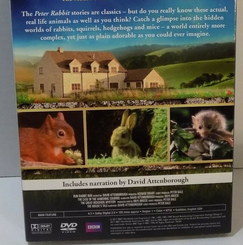 The Real Animals of Peter Rabbit (DVD, 2017) - Sealed - Imagen 2 de 4