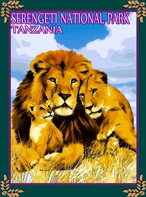 Zanzibar Island Tanzania East Africa Travel Advertisement Art Poster Print