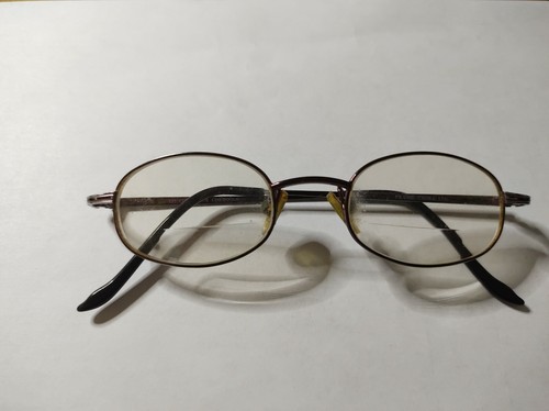 Women’s Eyeglass Frames 135 Counselor Cordovan Brown Burgundy Oval with Case - Picture 3 of 8