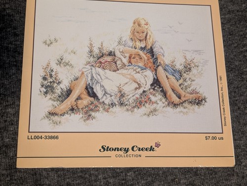 1991 Lanarte Designs by Stoney Creek SUMMERTIME Cross Stitch Chart Pattern - Picture 2 of 10
