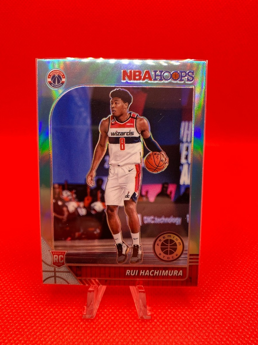 2019-20 Panini Hoops Premium Stock Rui Hachimura RC Teal 2019-20 Panini Hoops Premium Stock Rui Hachimura RC Teal