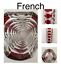 thumbnail 1  - Vintage Vase Cranberry Red Cut Glass 60&#039;s 70&#039;s  Geometric  J G Durand France