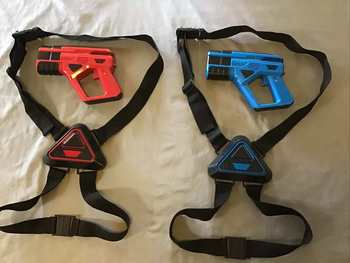 Sharper image two player set electronic laser tag sales