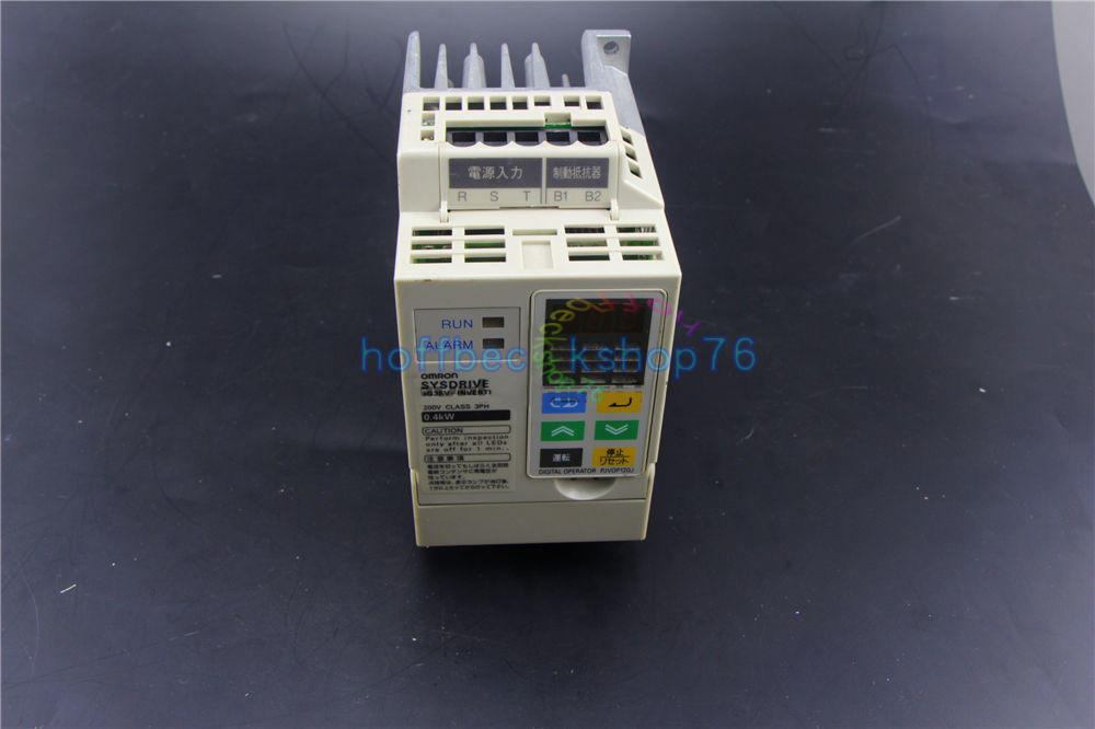 ONE Omron 3G3EV-A2004 Inverter Tested USED