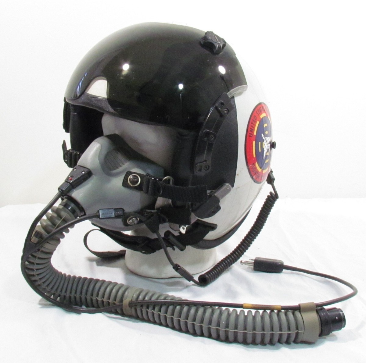 Navy USN Top Gun Fighter Pilot Gentex HGU84/P Flight Helmet
