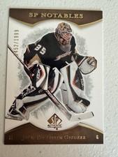 2007-08 Upper Deck SP Authentic SP Notables /1999 Jean-Sebastien Giguere #159