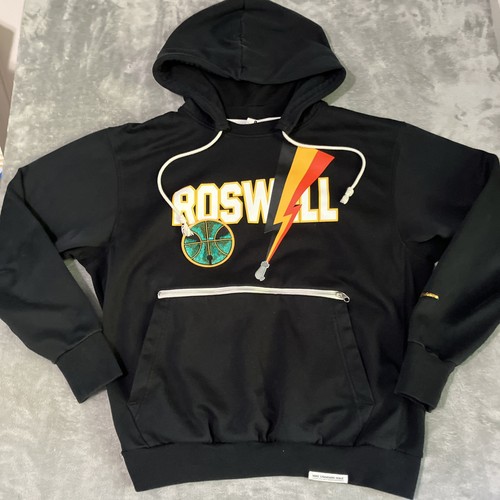 Nike Dri-FIT Roswell Rayguns Premium Men’s L Basketball Hoodie Black CV1933-010