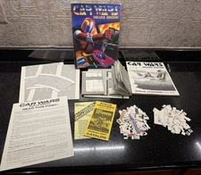 Vintage 1985 CAR WARS Deluxe Edition Box Set By Steve Jackson Games