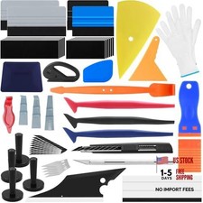 Vehicle Vinyl Wrap Applicator Tool Kit Car Wrap Squeegee Kit Automotive