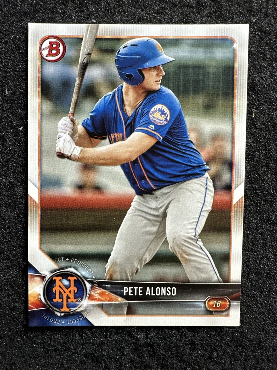 Bowman Pete Alonso Baseball 2018 Season Sports Trading Cards
