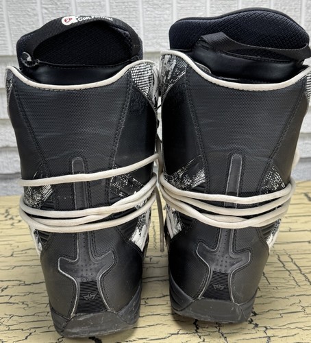Vintage Rom SDS Libertine Showboard Stiefel Herren Größe 11 Punk Rock weiß & schwarz selten - Bild 14 von 14