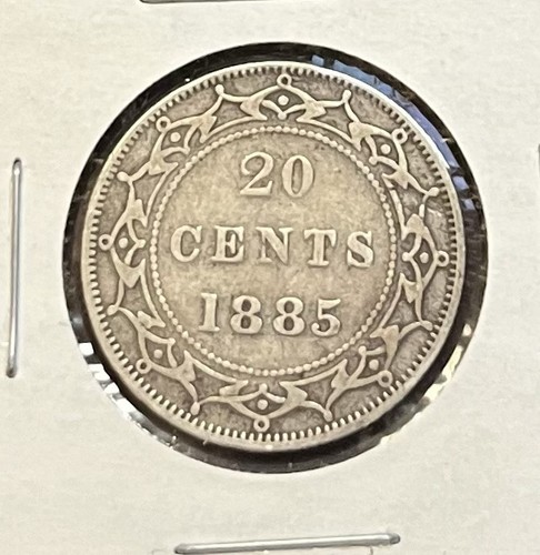 1885 Newfoundland 20 cents
