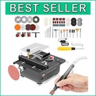 Versatile 100W Mini Table Saw with Adjustable Speed and Angle for Wood Cutting