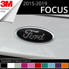 Bocadecals Emblem Overlay Insert Decals For 2015-2019 Ford Focus Bocadecals Emblem Overlay Insert Decals For 2015-2019 Ford Focus