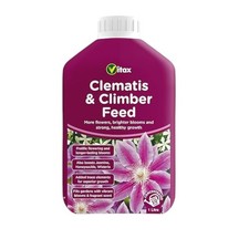 Vitax Liquid Clematis & Climbing Plant Feed 1L Brighter Blooms & Healthy Growth 10.99 per litre