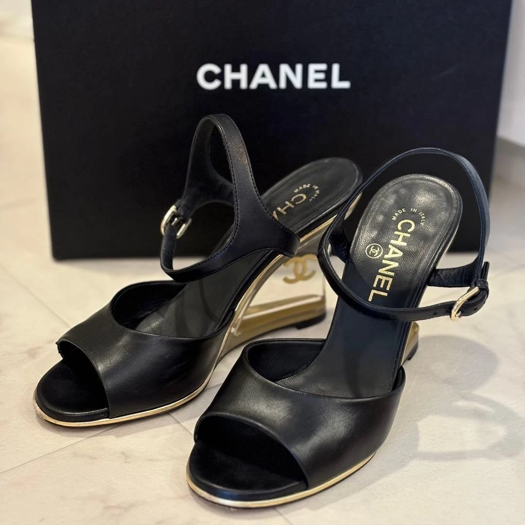 CHANEL Clear Sandals for Women for sale - eBay