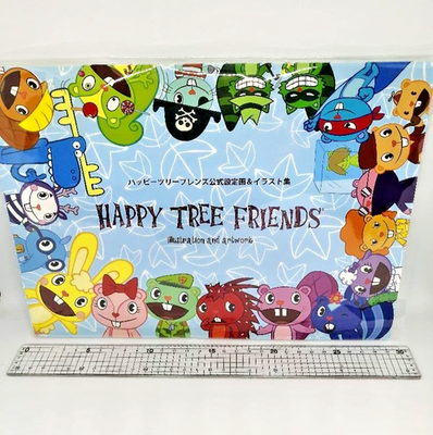 Happy Tree Friends Official Setting Artworks Illustration Art Book
