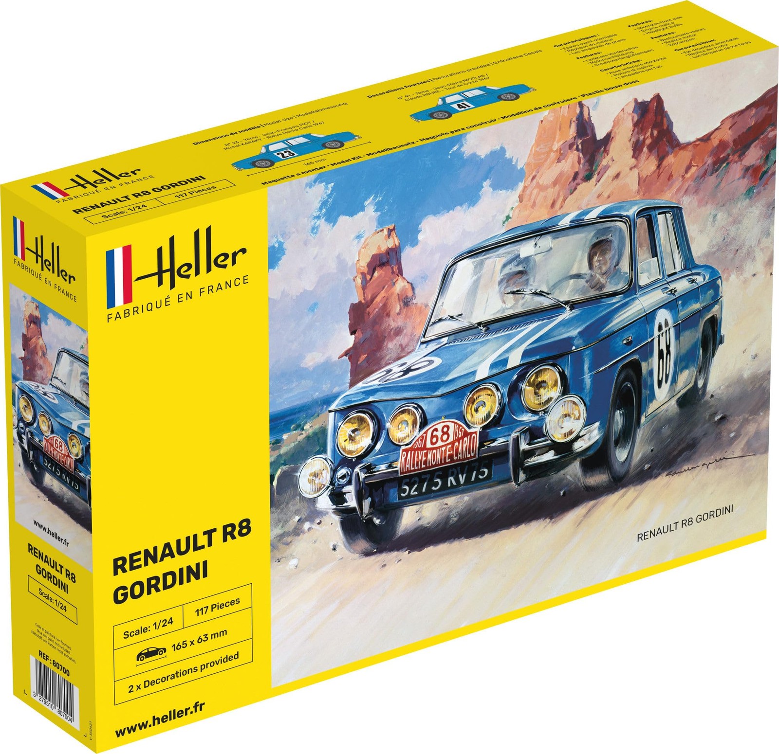 Хеллер 172 - Renault R8 Gordini 7190₽