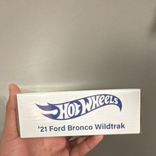 Hot Wheels Ford Bronco Wildtrak Blue Limited Edition 2022 Diecast 1:64