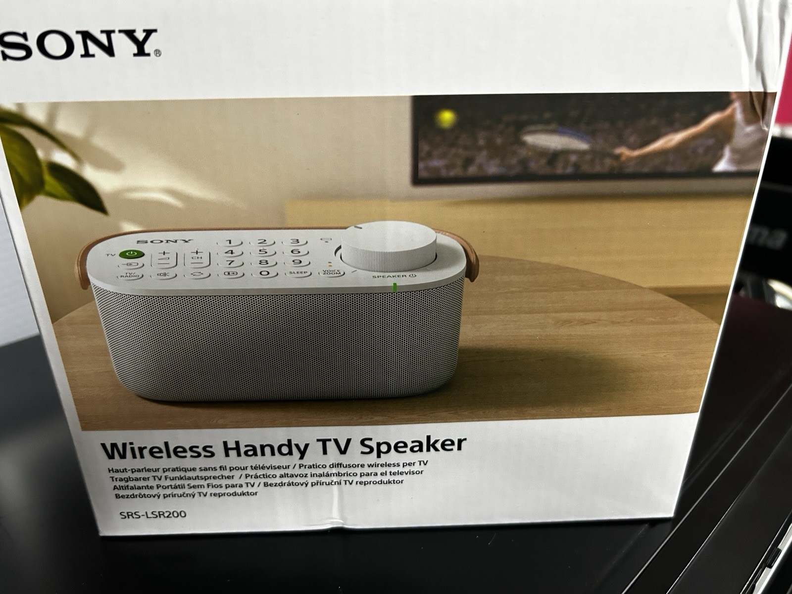Sony SRS-LSR200 enceinte de table sans fil TV avec fonction télécommande infrarouge