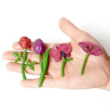 Miniature Blumen, B&auml;ume Kakteenszenen Modell Figuren Landschaft Spielzeug