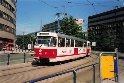 Foto Tram Chemnitz Tatra T3D 05/2000 ca. 10x15cm V6313c