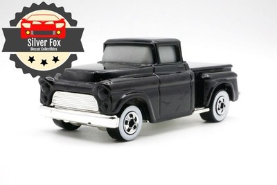 1956 CHEVY TASK FORCE CUSTOM BLACK 1/64 SCALE DIECAST COLLECTOR MODEL CAR