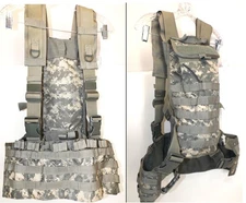 Tactical Molle II Chest Rig Ammo Belt & back pack. Camouflaged  Adjustable