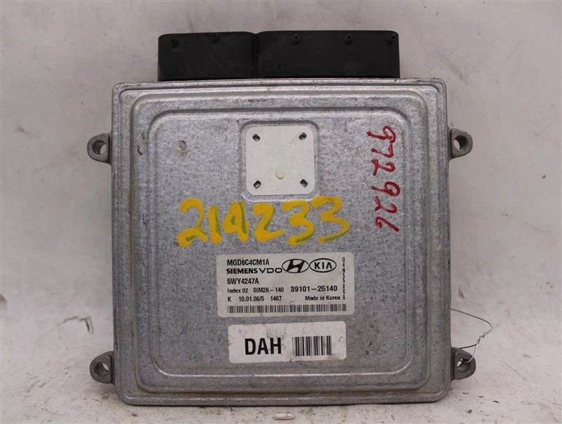 ORDENADOR ECU ECM KIA OPTIMA 2006 06 2007 07 2008 08 3910125140 972926 Foto 2 de 4