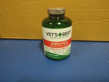 Vet's Best Shed  Itch Healthy Coat For Dogs 150 Total Chewable Tablets 5/2029