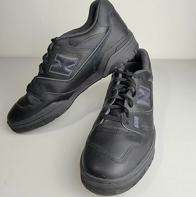 New Balance 550 Triple Black BB550BBB Men's Size 14 Basketball Comfort Lifestyle