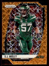 2024 Panini Prizm #227 C.J. Mosley Lazer New York Jets
