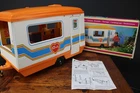Vintage Sindy Foldable Caravan by Pedigree like Barbie - VGC