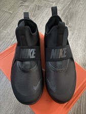 NIKE FLEX RUNNER 4 GS BLACK-ANTHRACITE NOIR/ANTHRACIT/NOIR NEW SIZE 7 YOUTH