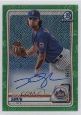 2020 Bowman Chrome Mega Box Mojo Green Refractor /99 Kevin Smith Auto jg5