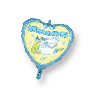 PALLONE BENVENUTO MYLAR - Foto 1 di 1
