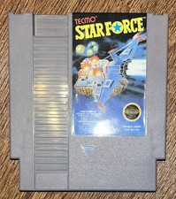 Star Force Nintendo Entertainment System NES Game Cartridge Tested Lot C