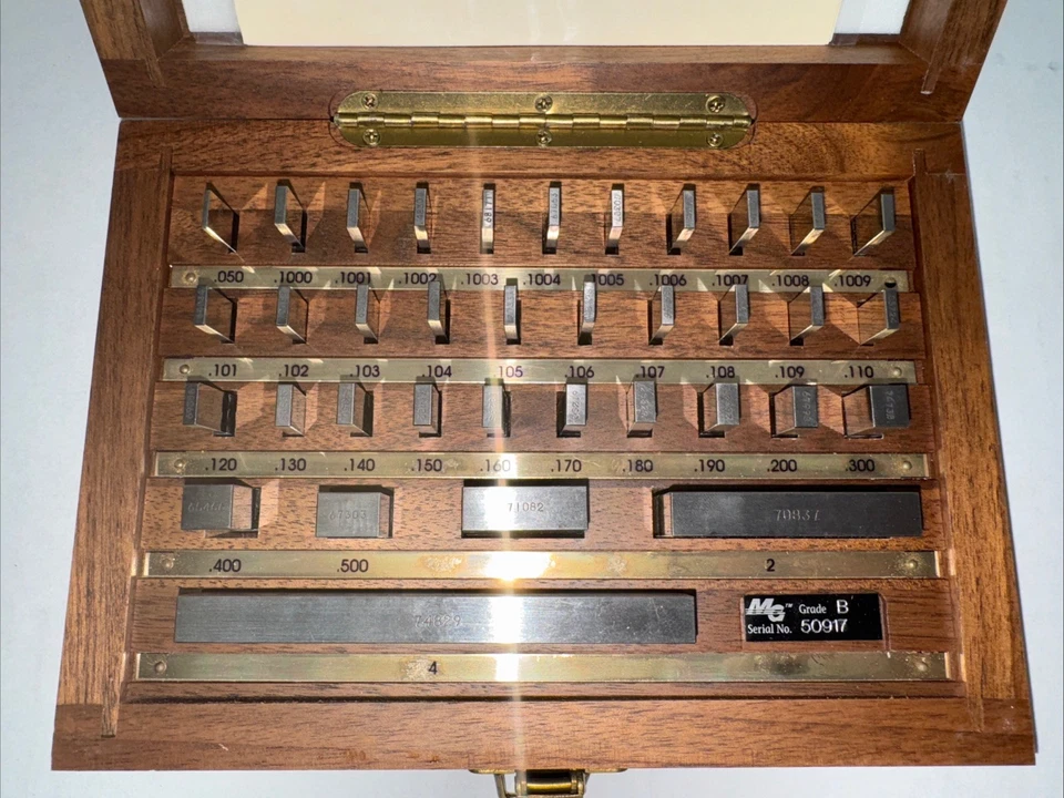 Steel 36-B Pc Rectangular Gage Block Set.  USA - Image 2 of 3