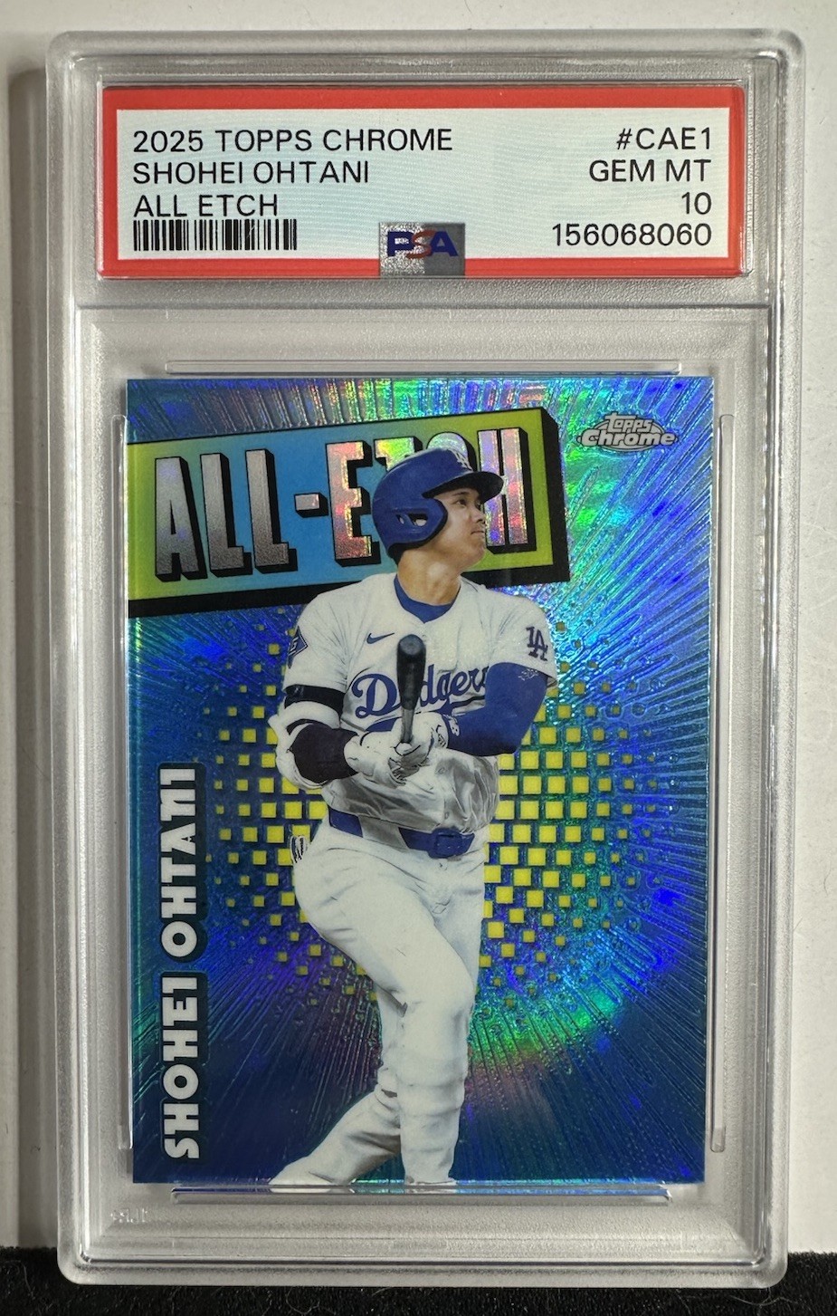 2025 Topps Chrome - All-Etch Shohei Ohtani #CAE-1 PSA 10